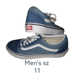 Blue Denim Vans